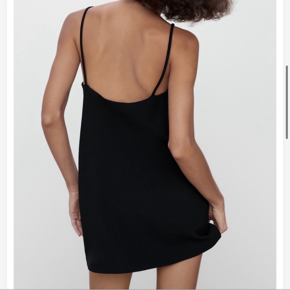 Zara Black Mini Dress - Picture 7 of 10